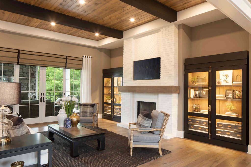 Custom audio video installation in a Cincinnati home by Phantom Sound